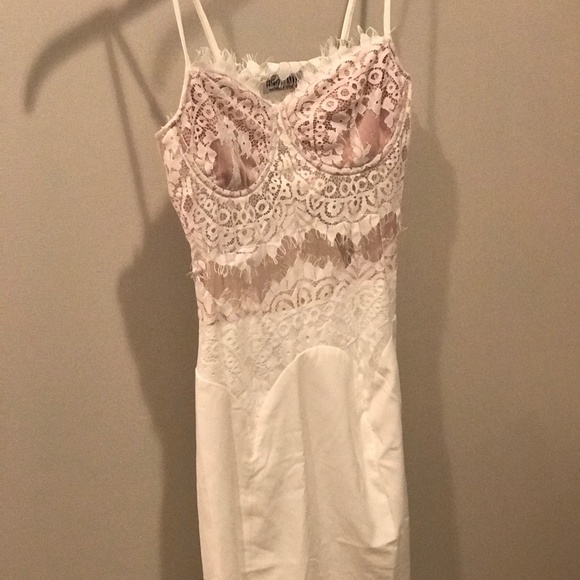 NWT Small White Dress - Fashion Nova - Picture 5 of 6